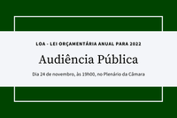 Audiência Pública LOA 2022