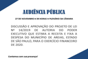 Audiência Pública PL 14/2019