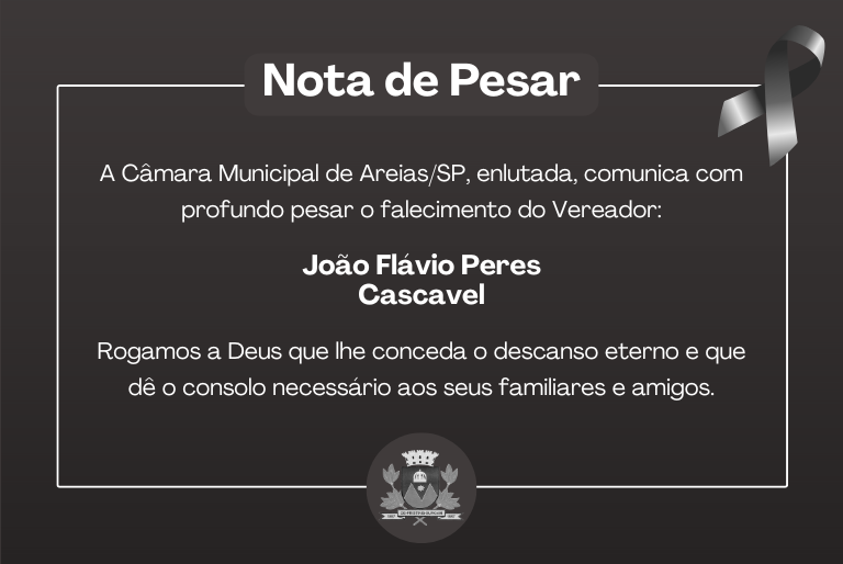 Nota de Pesar