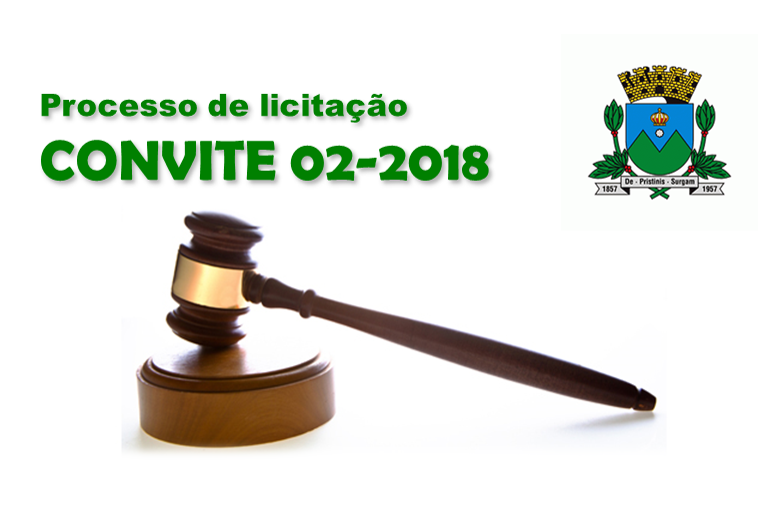 Processo de Licitação - Convite 02/2018